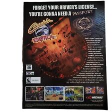 Cruis'n Exotica N64 Nintendo 64 2000 Vintage Poster Ad Art Print Promo picture