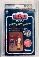 Boba Fett & Bossk (ESB) (2-Pack) (Retro Coll. 2022) AFA U9.5 (U95) Uncirculated picture