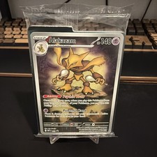 Alakazam MEP 009 Mega Evolution Black Star Promo Pokémon TCG Card Sealed picture