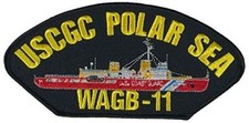 USCGC COAST GUARD WAGB-11 POLAR SEA PATCH HEAVY ICE BREAKER ALWAYS SUMMER USCG picture