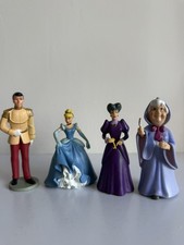 Disney Cinderella 4 Figurine Figure Set Cake Toppers PVC Princess picture