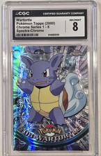 Wartortle (2000 Topps Spectra-Chrome)  #8 CGC 8 picture