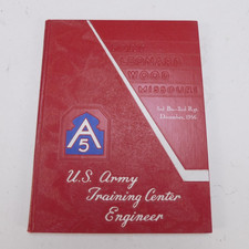 US Army 1956 Fort Leonard Wood Training Center Yearbook Engineer 2nd Rgt Book picture