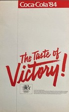 Unused 1984 Coca Cola Calendar 