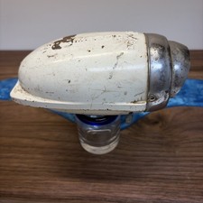 Original Vintage 1950's Delta Rocket Ray Bicycle Headlight -Real Patina picture