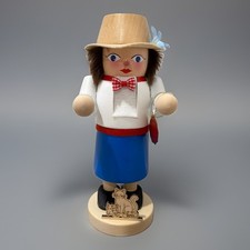 Steinbach Original Erzgebirge Handmade in Germany Marienberg Mrs. Chubby W Cats picture