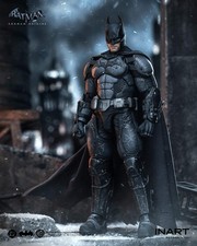 INART Batman Arkham Origins Battle Damaged 1/12 Figure DC Action picture