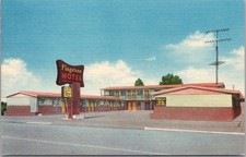 PORT ANGELES, Washington Postcard FLAGSTONE MOTEL Highway 101 Linen / Unused picture