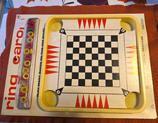 Vintage 1968 Smithport Ring Carom Board Game Model 150 Made in USA picture