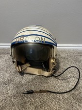 Vintage U.S. military Jet Pilot Helmet Dunrite  US AIR FORCE Aviation Shell USAF picture