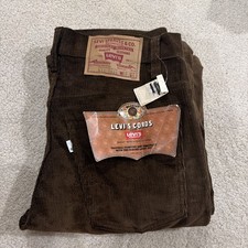 NWT RARE Vintage 1970s Corduroy Levis White Tag picture