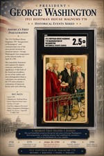1911 Hoffman House Magnums T70 George Washington Inauguration SGC 2.5 🇺🇸 picture