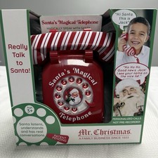 Mr Christmas Santas Interactive Magical Telephone Phone Call Talk New picture