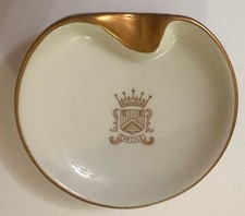 The Carlyle Hotel Madison Ave at 76th St. New York, NY White Ashtray 3.5” x 3.5” picture