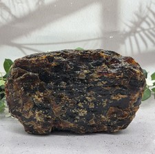 Large Raw Amber 3.5 LB Blue UV Fluorescent Natural Rough Specimen 9