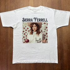 NEW Rare SIERRA FERRELL SIGNED White All Size Gift Shirt TMB6861 picture
