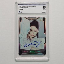 2026 Teleca MEOVV ANNA Autograph Auto #AU90 BRG 10 GEM MT picture
