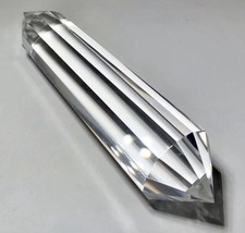 Large Breath Taking Natural Rare 12 Cut Vogel Quartz Crystal Point Raw Specimen picture