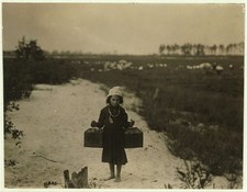 Photo:Browns Mills NJ Rose Biodo 1910 Berry Picker Cranberry Bog Girl picture