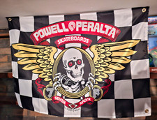 Skateboard Flag Flag Skater Flag Powell Peralta Winged Ripper Like NEW picture