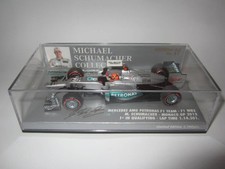 PMA Minichamps 1/43 Mercedes MGP W03 F1 Monaco GP Qualifying Michael Schumacher picture