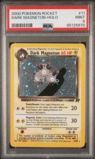 2000 Pokemon Team Rocket Dark Magneton 11/82 Holo PSA 9 Mint picture