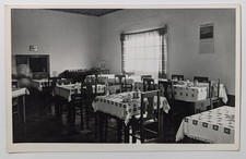 Vtg RPPC Postcard 1948 Restaurant Dining Room Interior General Electric Calendar picture