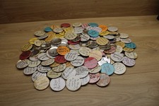 130+ Badge-a-Minit Vintage 1970’s Pinback Button Large Lot Funny Quotes Retro picture