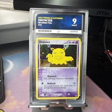2004 POKEMON EX FIRE RED & LEAF GREEN DROWZEE REVERSE FOIL ACE 9 picture