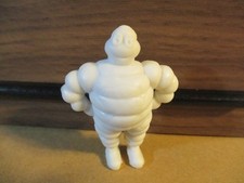 Rare Vintage  2.5” Rubber  Michelin Man  With Hands On Hips  Advertising Figure picture