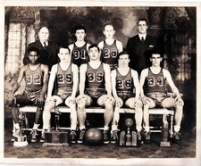 Vintage photo - Duquesne HS State Champion basketball team - 1943 - Gay interest picture