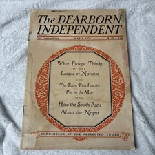 1926 Dearborn Independent Newspaper May 8 Henry Ford Original Complete 32 Pages picture