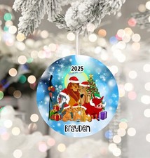 The Lion King Personalized Christmas Ornament-Custom Kids Gift picture