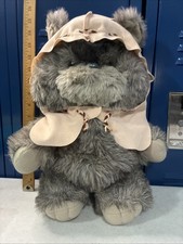 Vtg 1984 Star Wars Plush Latara The Ewok with Hood Tag Kenner Return of the Jedi picture