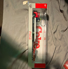 M2 Coca-Cola Diecast Truck & Car Model Set, Soda Theme, Red/White, Boxed picture
