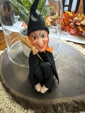 Vintage Halloween Witch Knee Hugger Moon & Stars Cape Japan  picture