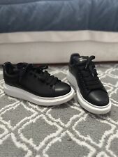 Alexander McQueen Oversized Sneakers - Black/White Sole picture