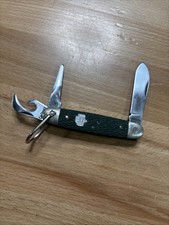 Vintage 1960s Kutmaster Utica Girl Scout Camp Knife Missing Bottle Opener READ picture