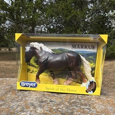 Breyer 2017 Traditional Series “Markus” Black Forest Crossbred Model Horse picture