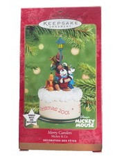 Hallmark 2001  Ornament Merry Carolers Mickey & Co. Music & Movement--723-14a picture
