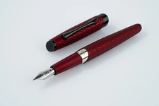 Diplomat Cobra Fountain Pen - Burgundy Guilloche picture