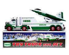 RARE VINTAGE 2010 Hess Toy Truck and Jet New in Original Box picture