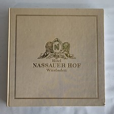 Hotel Nassauer Hof Wiesbaden Souvenir Book Part German ~ Smoke-FREE Home picture