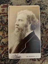 George Macdonald, CDV, 1873, American tour, Sarony, NY picture