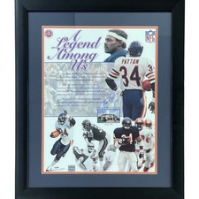Walter Payton Autographed Chicago Bears 