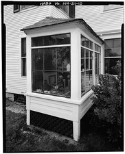 Photo:Marlborough New Hampshire Solon W Stone House 1900s Sun Room Detail picture