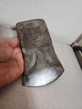 Vtg 3.79 Lbs Single Bit Axe W/ Phantom Bevels *GOOD SOLID USER Unknown Maker * picture
