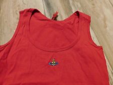 VIVIENNE WESTWOOD RED TANK TOP SIZE MEDIUM picture