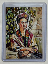 Frida Kahlo Limited Edition Artist Signed “Mexican Painter” Trading Card 2/10 picture