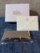 Vivienne Westwood Orb Cigarette Case Silver Metal Slim Tabaco Cigar Box New picture